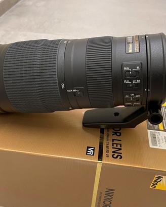 Teleobbiettivo Nikon 200-500 F56 quasi nuovo
