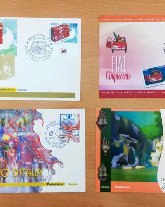 Cartoline filateliche obliteratr