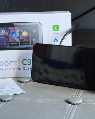 Carplay Moto Aoocci C9 Pro + Dashcam + Sensori