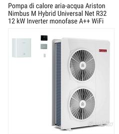 pompa di calore nimbus pocket ariston 12 kw mono