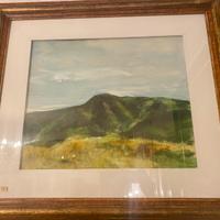 SplendidaOpera storica di Magazzini olio su tavola