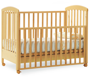 Lettino con sponda abbassabile