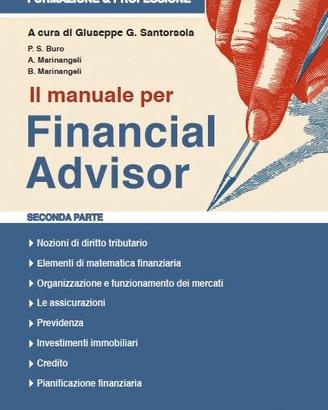 MANUALI PER ESAME CONSULENTE FINANZIARIO