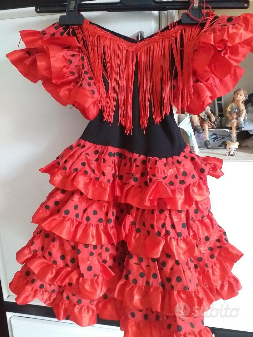 vestito di carnevale da spagnola - Tutto per i bambini In vendita a Roma