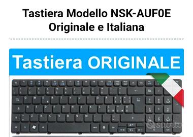Tastiera portatile Acer NSK-AUF0E 