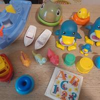 set giochi acquatici per bagnetto