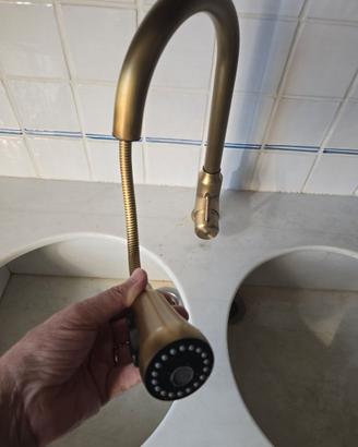 Rubinetto Cucina Lavello Con Doccetta Estraibile