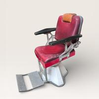 Sedia da barbiere anni ‘50 - Pieragnolo Padova