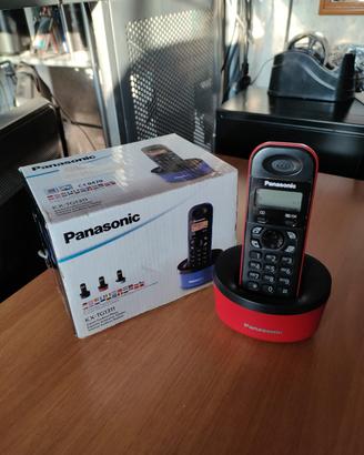 Cordless Telefono Panasonic Rosso KX-TG1311