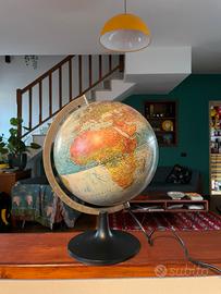 Mappamondo lampada vintage