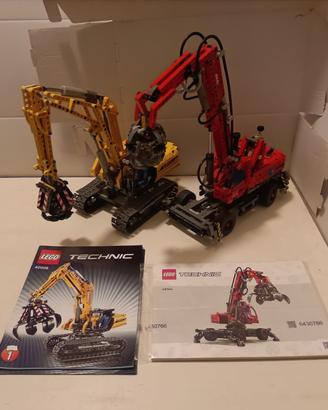 lego Technic 2 escavatori 
