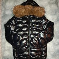 Blauer nero con pelliccia 