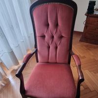 Sedia d'arredo camera da letto.