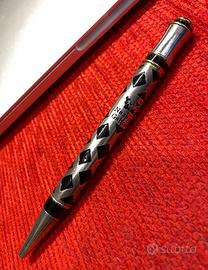 Penna in Argento e Lacca nera