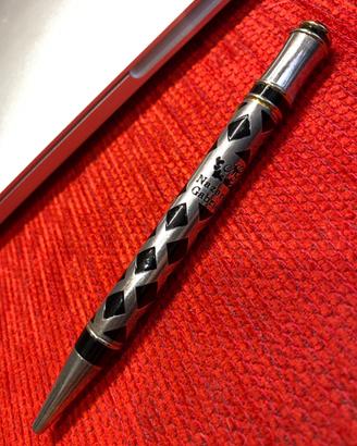 Penna in Argento e Lacca nera