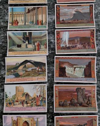 Lotto di 2 serie complete figurine Liebig 1934