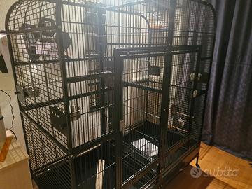 Gabbia per grandi pappagalli