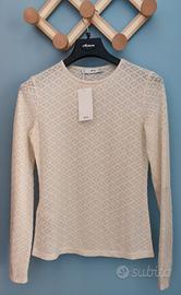 Maglia Texture Mango a maniche lunghe 