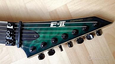 ESP E-II Horizon FR-7 Dark Turquoise con custodia
