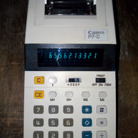 Calcolatrice Canon P7-D