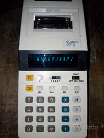 Calcolatrice Canon P7-D