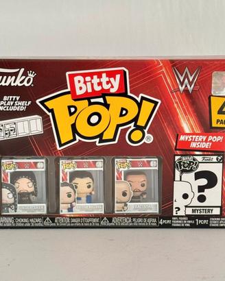Funko Bitty WWE 4 Pack Undertaker Bulldog Batista