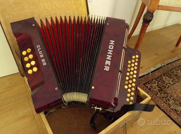 Organetto Hohner Club III B 8 bassi