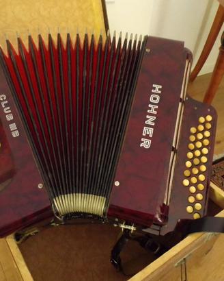 Organetto Hohner Club III B 8 bassi