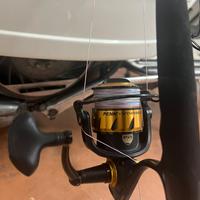 Canna da siluro e spinfisher 5500