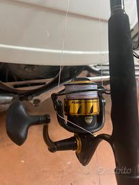 Canna da siluro e spinfisher 5500