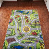 TAPPETO STRADA MACCHININE BIMBI