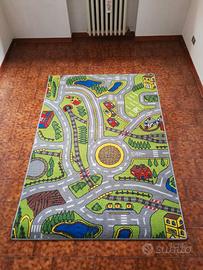 TAPPETO STRADA MACCHININE BIMBI