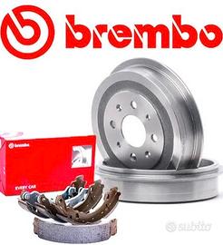 Kit ganasce e tamburi fiat punto