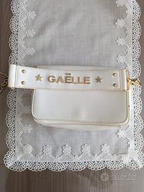 Borsetta Gaelle Paris di colore bianco