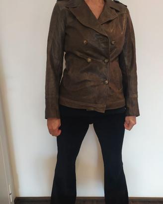 Giacca in pelle donna Delan