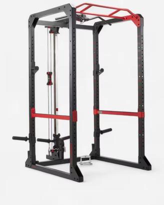 Rack bodybuilding con Landmine e Supporti Dip