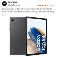 Tablet Samsung A8 praticamente nuovo