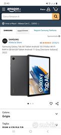 Tablet Samsung A8 praticamente nuovo