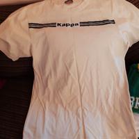 T-Shirt KAPPA beige panna mis. XL cotone 100% Usat