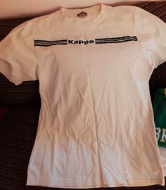 T-Shirt KAPPA beige panna mis. XL cotone 100% Usat