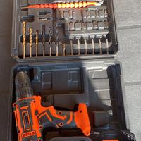 Trapano 20V 2x2Ah 42Nm