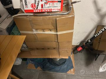 Borse in allumio con staffe incluse