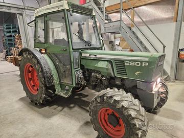 Trattore Fendt 280 P con cabina originale