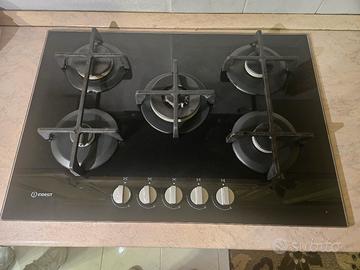 Piano cottura indesit 5 fuochi