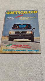 EDITORIALE DOMUS Quattroruote annata 1980