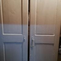 Coppia porte legno antichissime 160x80