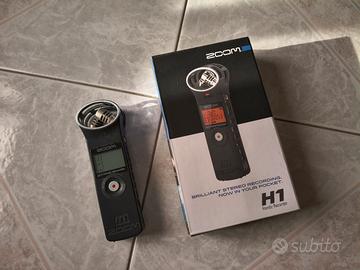 zoom h1 stereo recording 