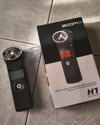 zoom h1 stereo recording 