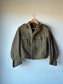 Giacca battle dress 1950-70 italiana