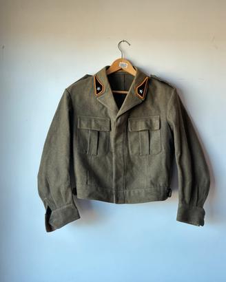 Giacca battle dress 1950-70 italiana